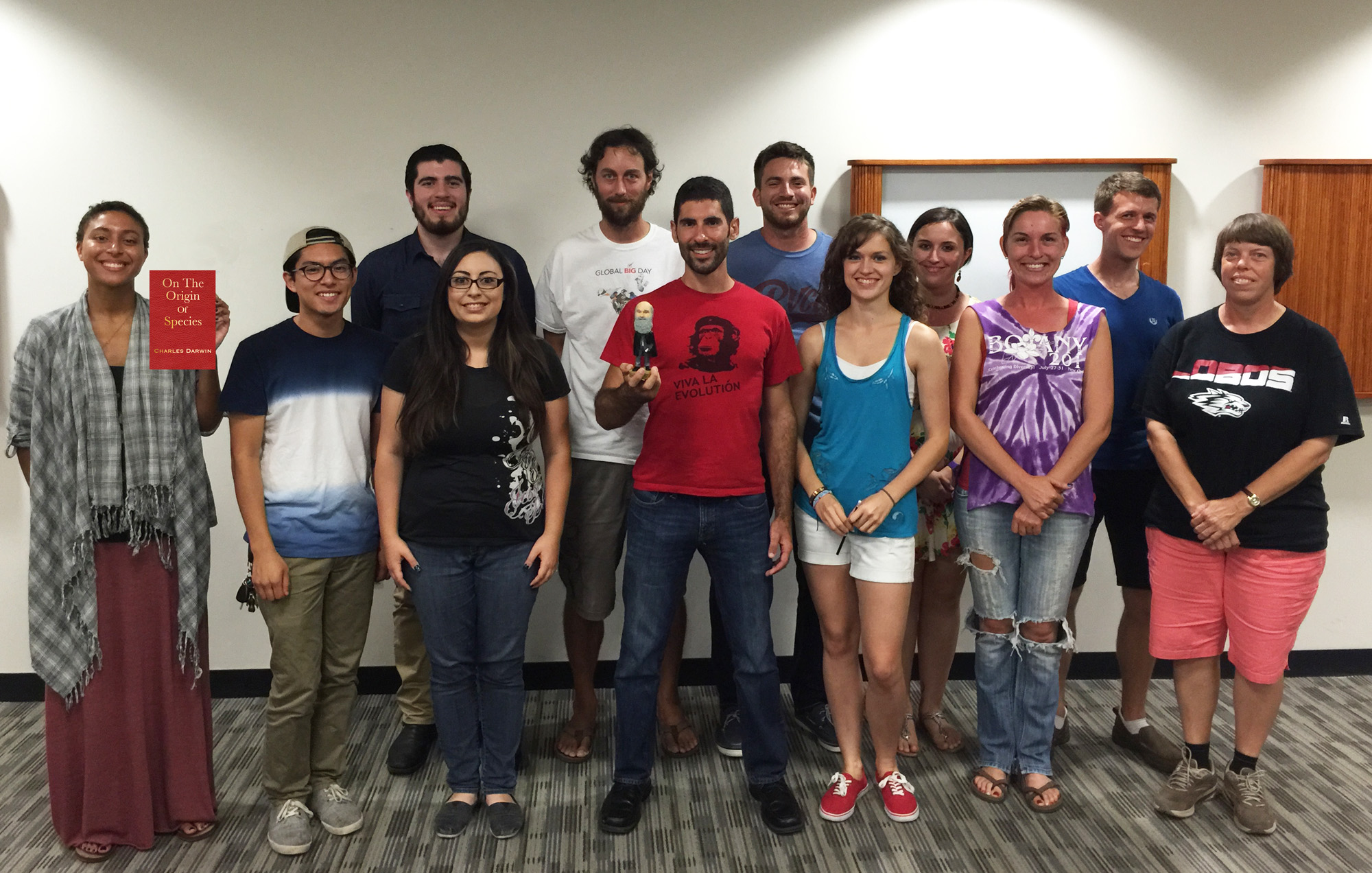 San Diego State evolutionary biology cohort, 2015 to 2016
